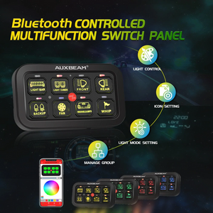 AUXBEAM SWITCH PANEL